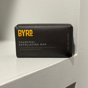 BYRD Charcoal Exfoliating Bar - New Never Opened